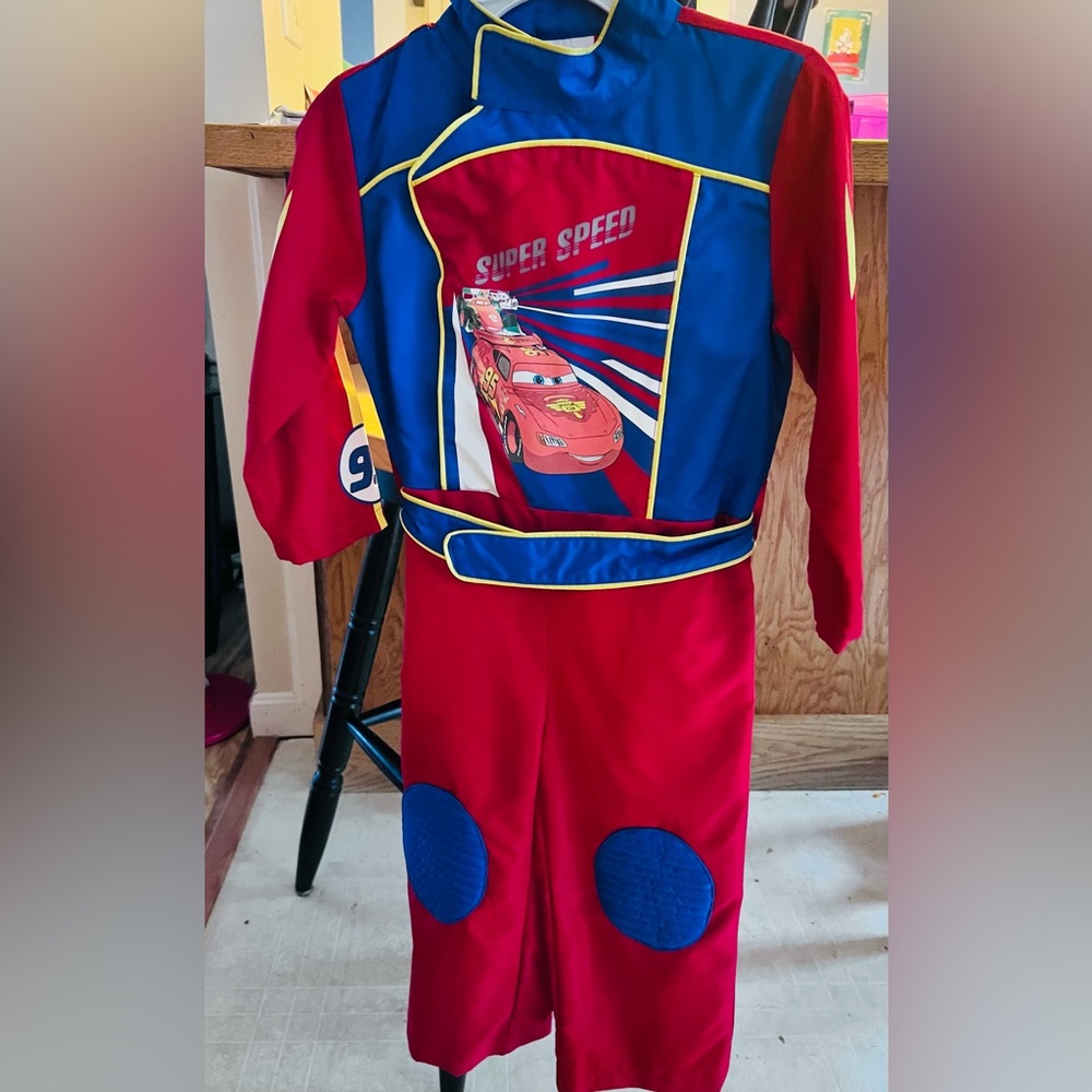 Size 4 Disney lightening McQueen costume